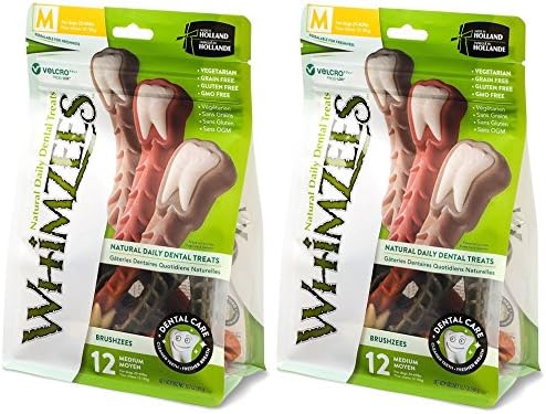 whimzees natural grain free dental dog treats