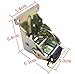Btibpse Foldable Support Bracket Folding Bracket Legs Hinge Lock Extension Support Bracket Foldable Self Lock Hinges with Screws for Table Bed Legs Cold Rolled Steel (4)