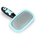 Glendan Dog Brush & Cat Brush- Slicker Pet Grooming Brush- Shedding Grooming Tools(Blue) primary