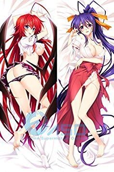 Home PillowCover? Sexy Japanese High School Dxd Born Akeno &Amp; Rias Huggi Body Pillow Covers Case 150X50 CM