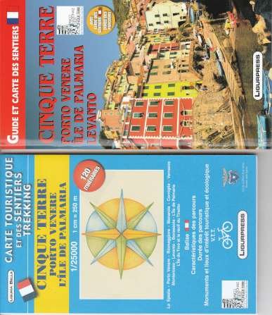 Amazon Fr Guide Et Carte Des Sentiers Cinque Terre Porto Venere Isola Palmaria Livres