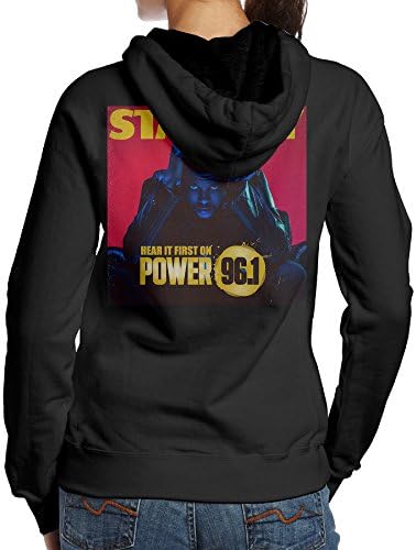 Women The Weeknd STAR BOY Hear It First On Power Hoodie Sweatshirt
