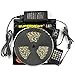 SUPERNIGHT 32.8ft 10M Waterproof Flexible Strip 600leds Color Changing RGB SMD 5050 LED Light Strip Kit ,RGB LED Flexible + 20Key Music Controller + 24V 5A Power Supply