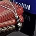 HooAMI Bullet Urn Necklace Cremation Jewelry for Ashes Keepsake Memorial Pendant Black Silver 34mm
