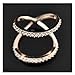 S&E Women's Vintage Cylinder Three-Dimensional Crystal Scarves Clips Diamante Shawl Scarf Buckle