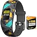 Beach Camera Garmin Vivofit jr. 2 - Stretchy Adjustable Activity Tracker for Kids + 1 Year Extended Warranty (Star Wars Resistance)