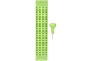 Braille Fingerboard Braille Writing Slate,Portable Plastic Braille Label Maker with Stylus 4 Lines 28 Cells Braille Learning 