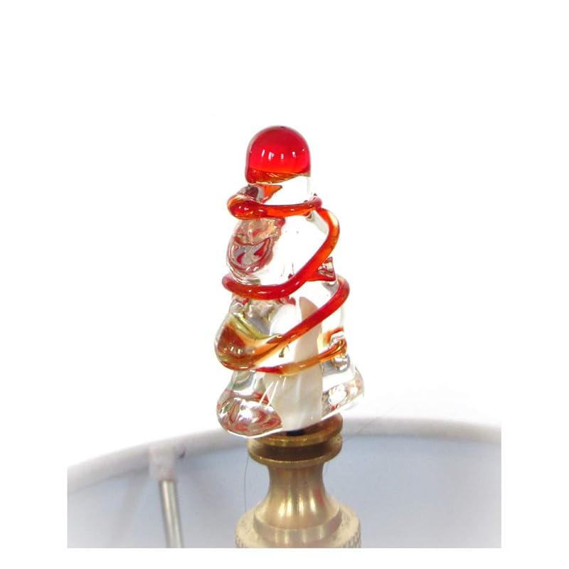 FINIAL Christmas Glass Lamp Glass,Xmas Tree