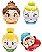 Lip Smacker Disney Emoji Lip Balm, Tinkerbell/Belle/Cinderella/Ariel, Set of 4 Lip Balms