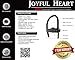 Bluetooth Headphones Wireless Earbuds with Mic - Joyful Heart JH900 Waterproof Sport Headset, Noise Cancelling, Slim Light Earphone for Workout, 6-8 Hr Battery (2018 New Model, Black)