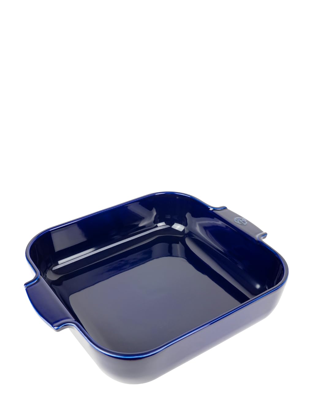 PEUGEOT - Square Ceramic Baking Dish - 36 cm (Including Handles) x 29.5 cm x 7.5 cm - Capacity: 5.4 L - 10 Year Guarantee - Blue Colour