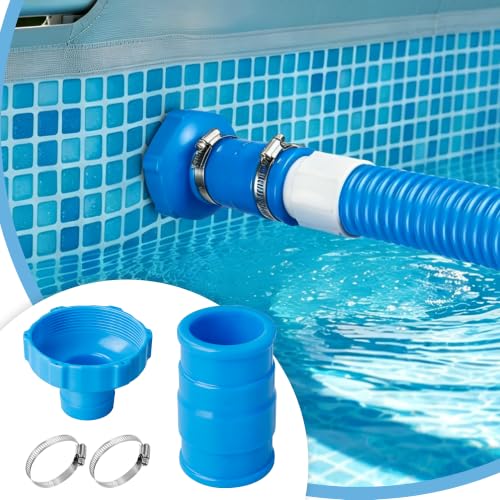 2 Set Pool Vacuum Hose Adapter Kit Compatible with Intex Adapter B photo 9