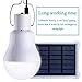 Solar Bulb Lights for Indoor Outdoor, PRODELI Portable LED Light Dusk to Dawn Solar Lamp for Camping Tent Fishing Hiking Chicken Coop Shed Lighting [150LM 1600mA]