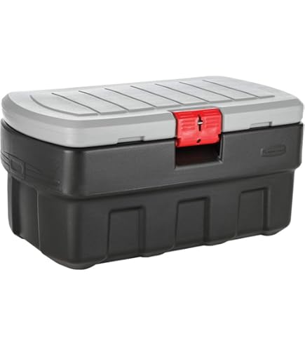 Amazon.com - Extra Large Storage Tote with Lid 26.9