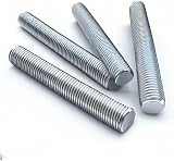 Nuts About Bolts 5x M10 x 1000mm Threaded Bar Zinc Plated Steel Rod Studding view 2