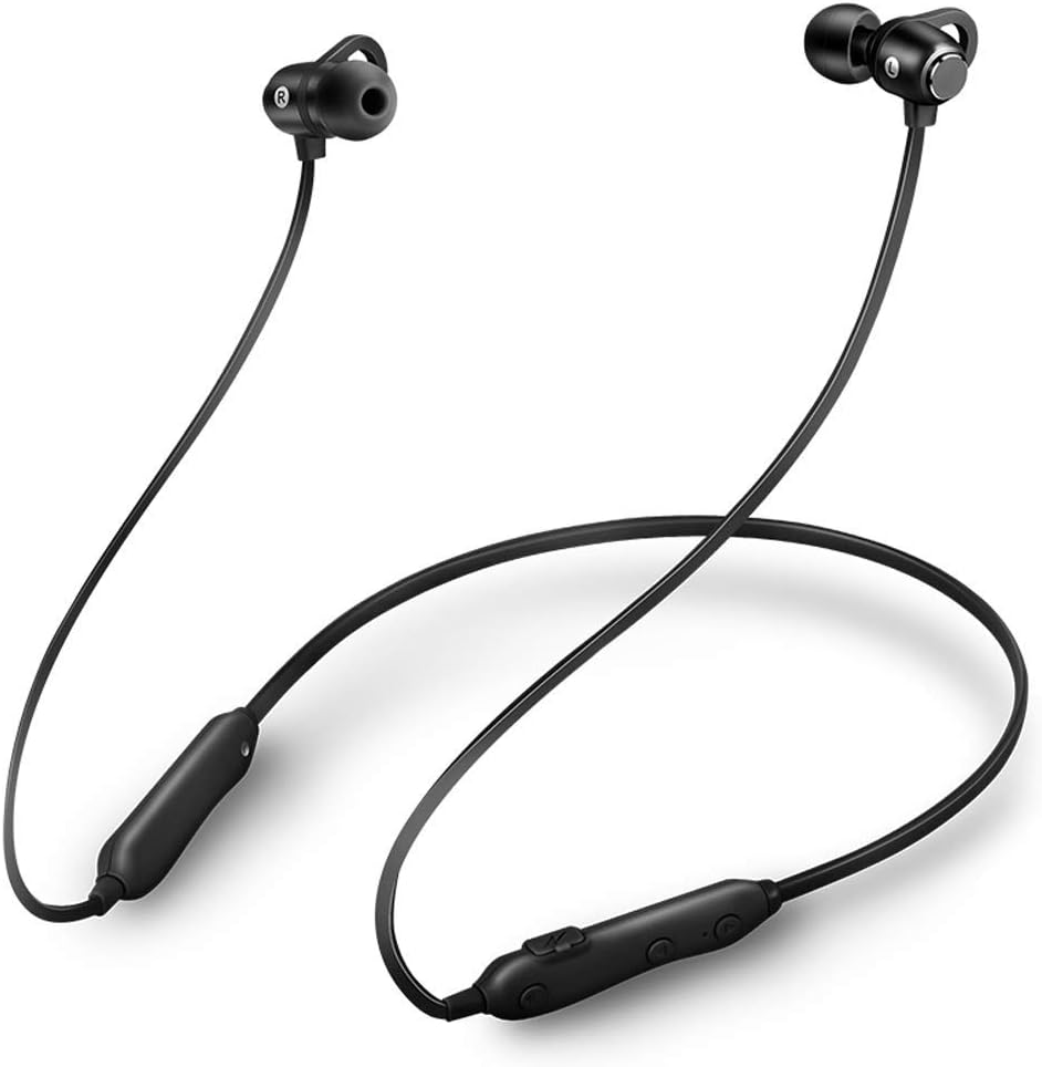 Bluetooth Headphones 40H Playtime TWS Stereo Wirleless Earphones in-Ear Built-in Mic Headset for Runnning Workout Gym