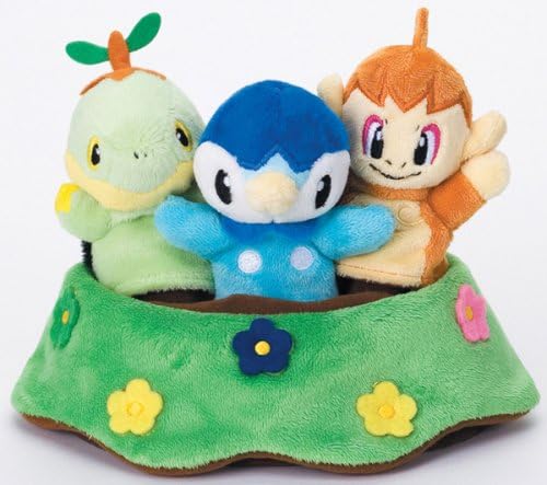 ポケットモンスター ドリームパペット ナエトル ポッチャマ ヒコザル ぬいぐるみ おもちゃ Amazon