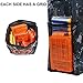 Junpro Target Pouch Storage Carry Equipment Bag with 2PCS Hooks for Nerf Guns Darts N-Strike Elite / Mega / Rival Series