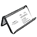 6 PCS Mesh Metal Business Card Holder - Pistha Black Mesh Collection Business Card Holder for Card Management and Office Organization