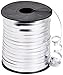 HIART Curling Ribbon, 3/16-Inch x 500-Yard, Metallic Silver