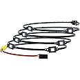 GLOBACT LED Rock Light Kit Chassis Light 8 Light Modes 8 Lamp Beads for 1/10 TRX4/Bronco/1979 RC Crawler Accessories