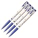 Dong-a Miffy Oil Based Ink Ball Point Pen Excellent Writing (6 Color/pack of 24 Pens) Blue/black/red/green/pink/sky Blue/