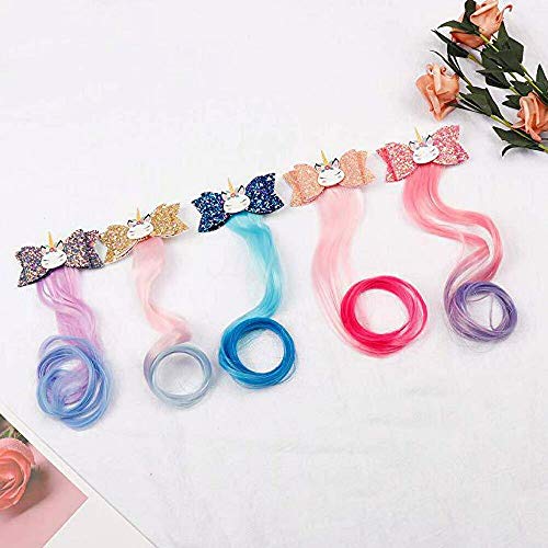 6 Unicorn+Glitter+Princess+Extension+Accessories