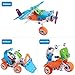 PBOX -132Pcs, 5-in-1 Model Building Blocks Set, DIY Creative Stacking Toys, Stem Learning Models Transform Car Airplane Building Kits, Educational Construction Engineering Toy 5+ Year Boys&Girls
