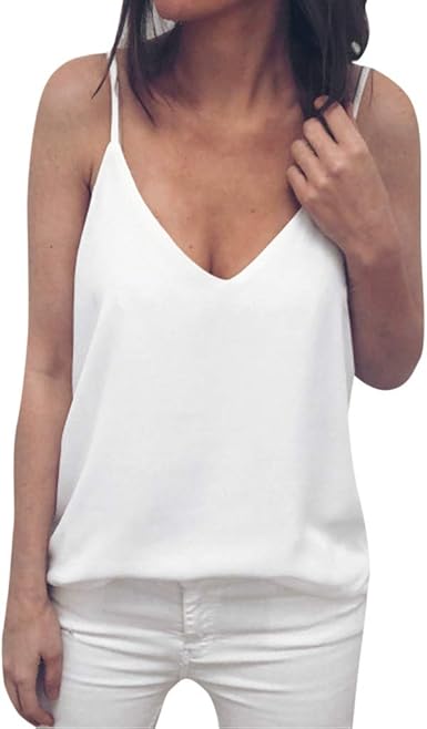 blusas tirantes mujer