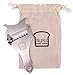 REDESIGNED Truffle, Chocolate, Vegetables and Cheese SLICER - Premium Stainless Steel SHAVER for food preparation and presentation - includes FREE Fabric Bag, perfect gift for food lovers