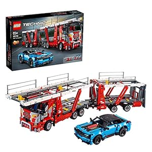 LEGO Technic Bisarca con Auto da Trasportare, Modello 2 in 1, Set di Costruzioni Avanzato, a partire dagli 11 anni 42098 LEGO