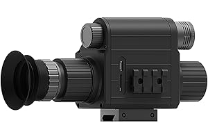 4X Digital Night Vision Monocular 1080P IR Scope for Hunting Surveillance Wildlife Observation Activities with Video Recordin