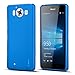 J&D Case Compatible for Lumia 950 Case, [Drop Protection] [Slim Cushion] Shock Resistant Protective TPU Slim Case for Lumia 950 Bumper Case - Blue