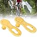 Alomejor 5Pairs Bike Chain Connector Bicycle Chain Link Bike Missing Link Magic Joint Connector for 8 9 10 Speed(Gold 8 Speed)thumb 1