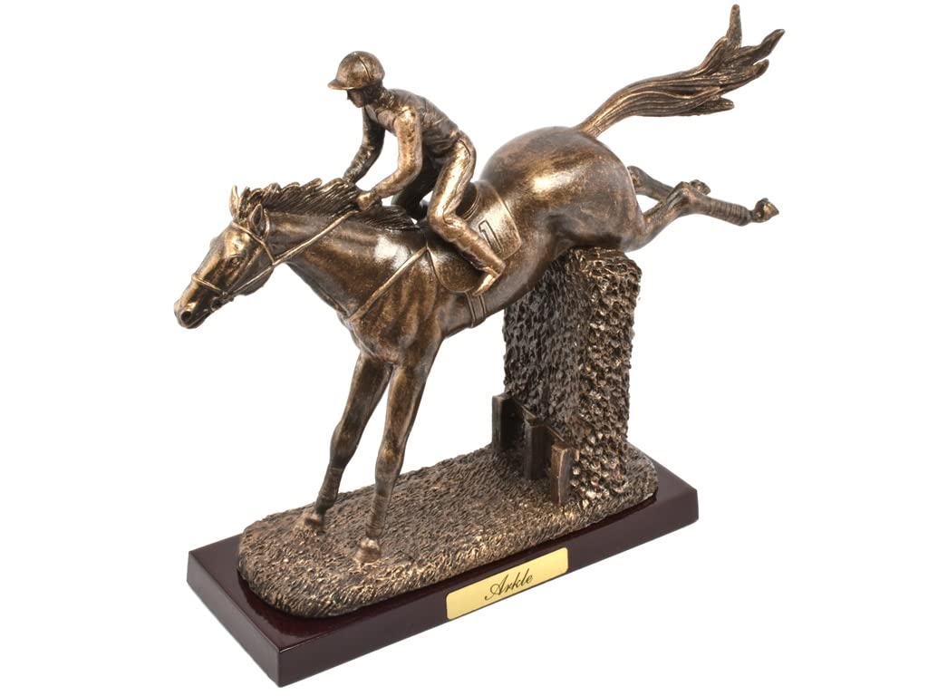 OPO 10 - Miniature resin collectible horse, about 19cms, Arkle - 106