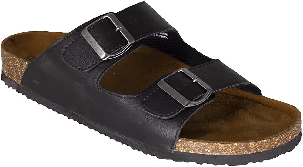 black coach slippers