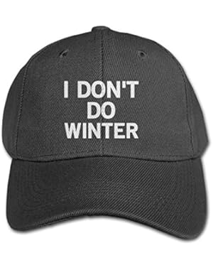 I Don't Do Winter Adjustable Snapback Hip-hop Baseball Hat Cap For Kid Four Seasons