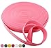 Pink Polypropylene Webbing 50 Yards x 1-inch; 1” Wide Polypro Strap Webbing; Great for Bags, Outdoor Gear; Collars, Leashes, Halters, Sporting Gear & More