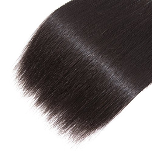 Ubuty 8A Brazilian straight hair bundles 18.20.22 Inch 100% Unprocessed Virgin Hair Remy Human Hair 3 Bundles Weave Mink Hair Natural Color