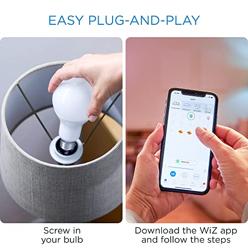 WiZ Connected Daylight High 1600 Lumen 100W A21 Smart WiFi Light Bulb