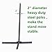 Zupapa Hammock with Stand 2 Person, Upgraded Steel Hammock Frame and Polycotton Hammock, 550LBS Capacity for Indoor Outdoor Use