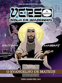 Livro VERSO A VERSO BÍBLIA EM QUADRINHOS : O EVANGELHO DE MATEUS