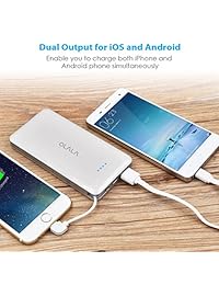 Olala Y1 3000 mAh Power Bank Batería externa Ultra Compacto portátil universal USB cargador Pack para Iphone 6 Iphone 6 PLUS iPhone 5S iPhone 5 iPad Air iPad mini, Samsung Galaxy, HTC, LG, Nokia, Motorola Smartphone Blackberry Fire Phone tabletas EE. UU.