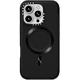 CASETiFY Force Case for iPhone 16 Pro [Slim / 6.6 ft. 3X Military Grade Drop Protection/Compatible with Magsafe] - Black