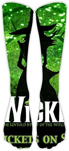 DIANYOUYISI Men Women High Stockings Green-Wicked Hose Tube Dresses Keep Warm Cheerleader Socks