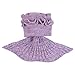 2013Newestseller Latest Soft Mermaid Blanket Tail for Kids and Adults All Seasons (Pink 1)