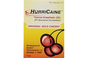 BEUTLICH PHARMACEUTICALS HurriCaine Topical Anesthetic Gel Wild Cherry - 1 oz. by Beutlich