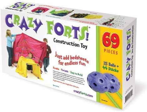 Crazy Forts, Purple, 69 Pieces 