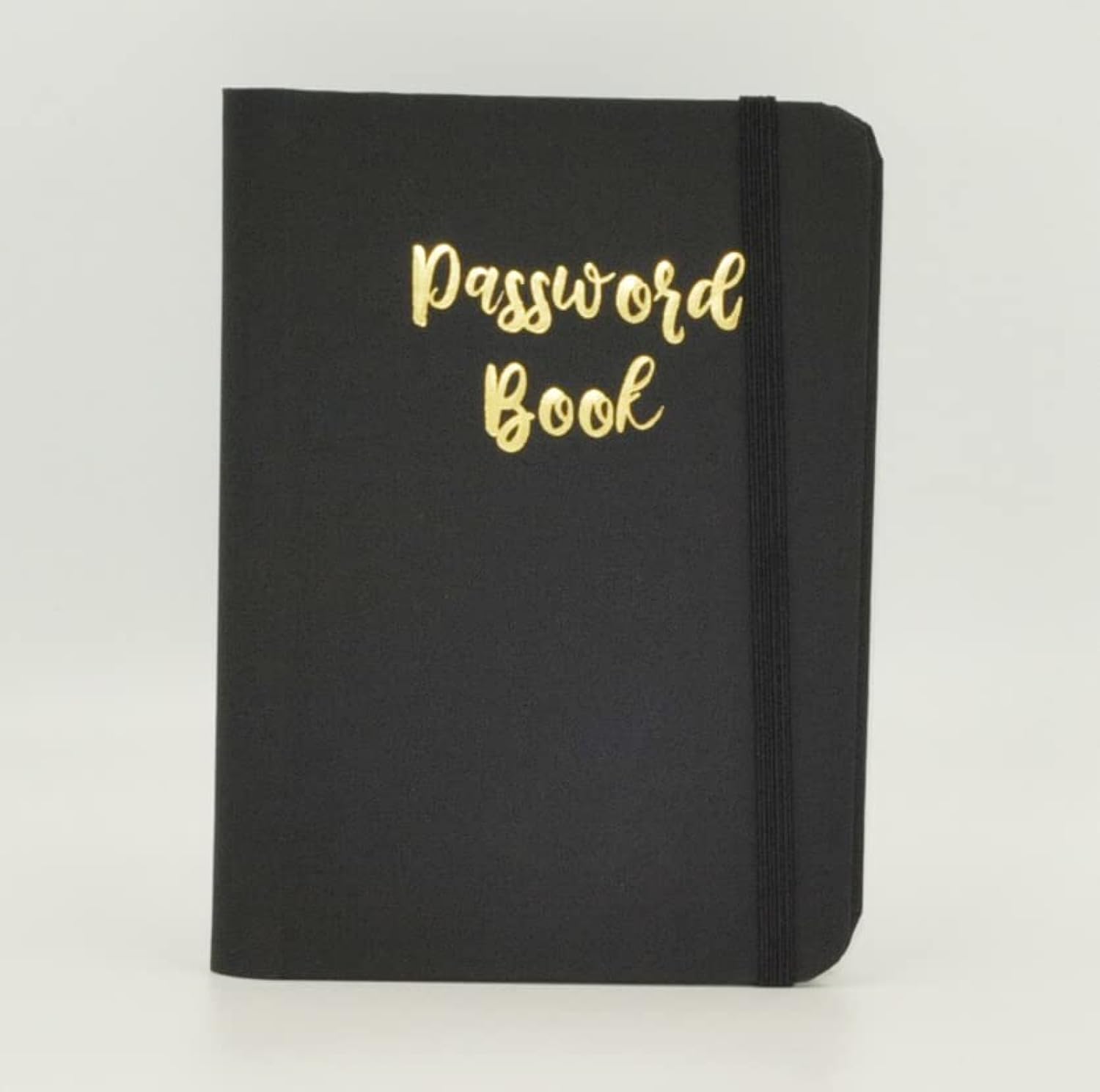 Sixstore Password Book A-Z Tabbed Notebook for Internet Login Information' Small Pocket Size Password Keeper Journal Notebook for Computer, Websit, Black
