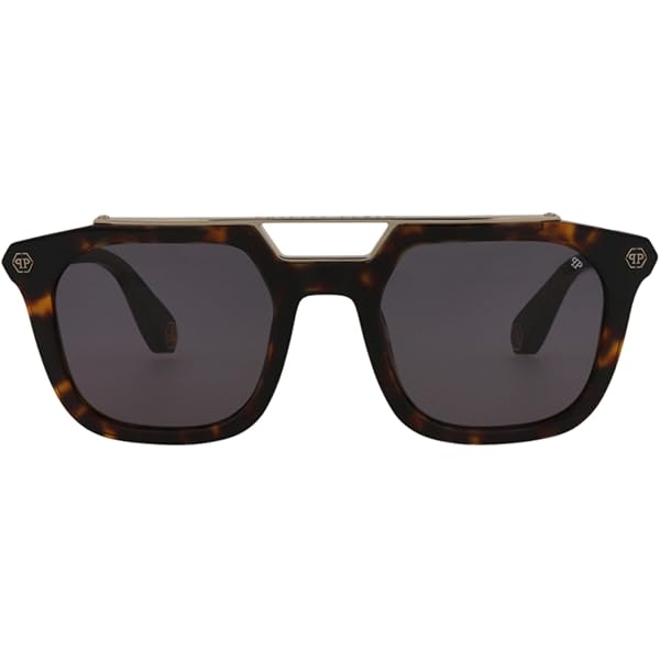 PHILIPP PLEIN スクエアフレムサンクラス SPP121S 0700 Philipp Plein Women's Sunglasses Glossy Black Oversized